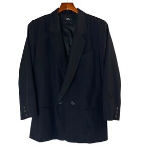 BOGNER x Muller Sports Neuchâtel Blazer Double Breasted  in Black Size 10